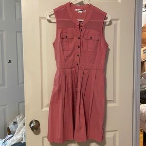 Brooklyn Industries Pink pleated dress